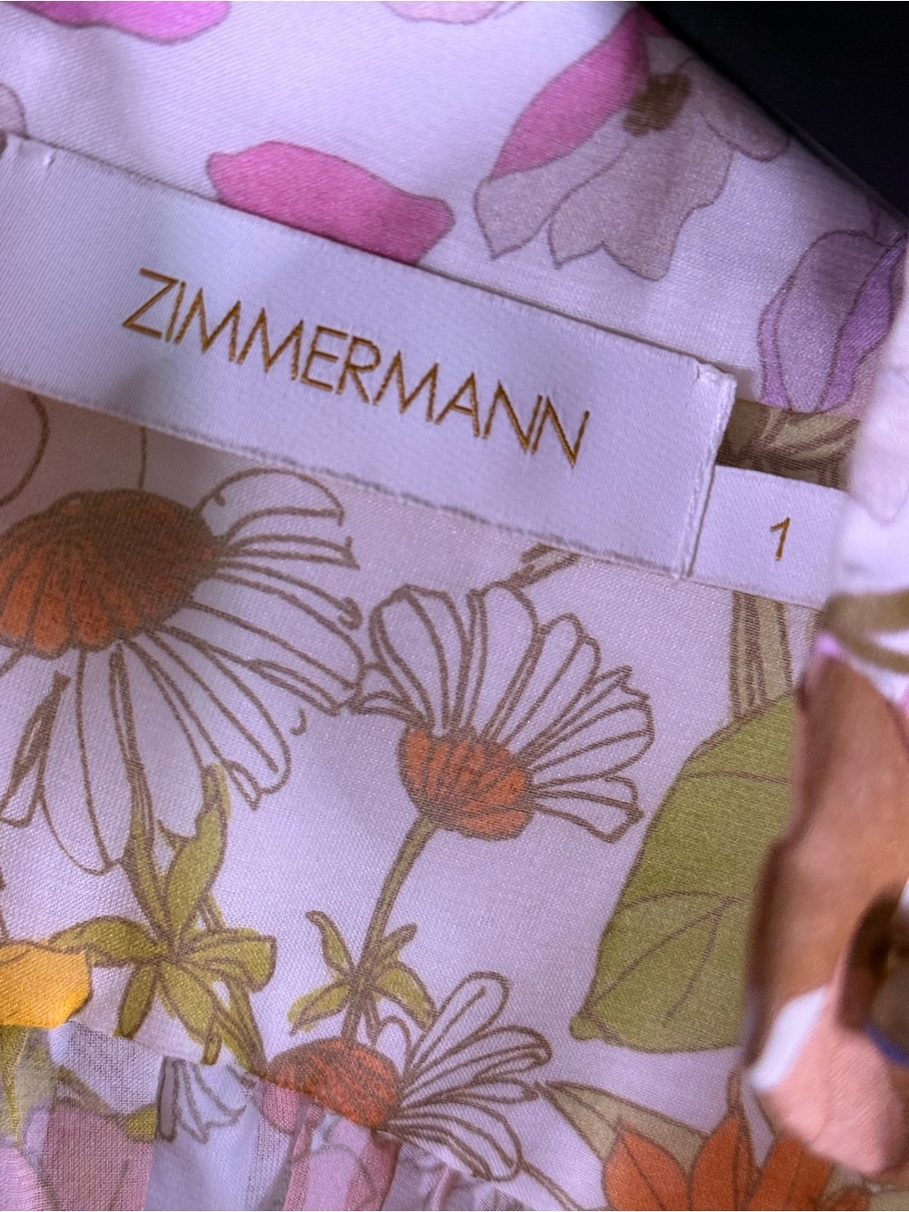 ZIMMERMANN Super Eight Lantern mini dress - Picture 4 of 5